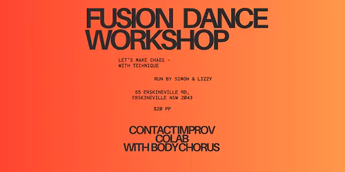 Fusion Dance Workshop (with Contact Improv)