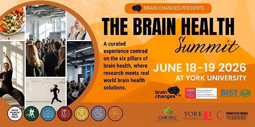 2026 Brain Health Summit - York University, Toronto