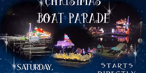 THE COVE\u2019S 3RD ANNUAL CHRISTMAS BOAT PARADE