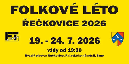 Folkov\u00e9 l\u00e9to \u0158e\u010dkovice 2026