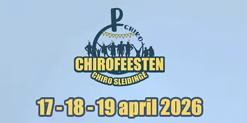Chirofeesten Sleidinge 2026
