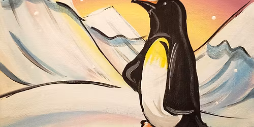 Arctic Penguin - Little Artists Paint Party!