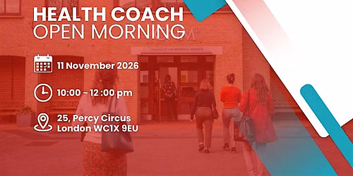 CNM Health Coach Open Morning (In Person)
