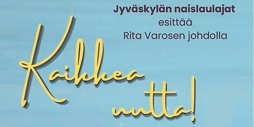 Kaikkea uutta! -konsertti