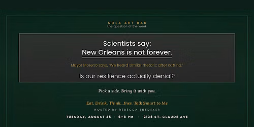Join Us for an Important Public Debate.