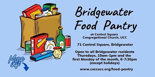 Bridgewater Food Pantry at CSCC