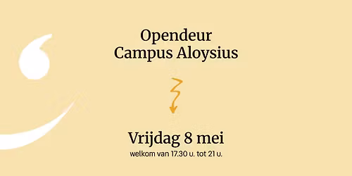 Opendeur 't Saam - Campus Aloysius