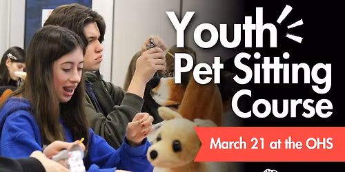 Youth Pet Sitting Course