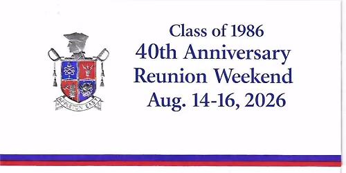 40th Anniversary Reunion