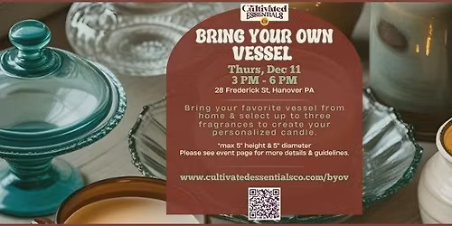 BYOV Session | 12\/11, 3-6 PM