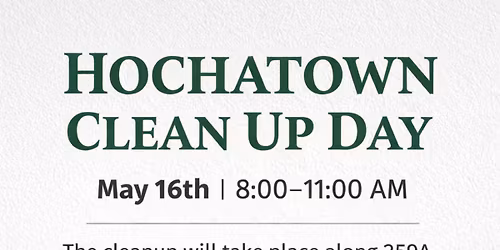 Hochatown Clean Up Day 