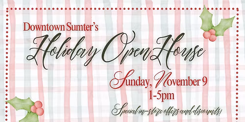 Downtown Sumter Holiday Open House