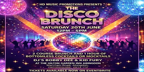 HD Music Presents The Disco Brunch