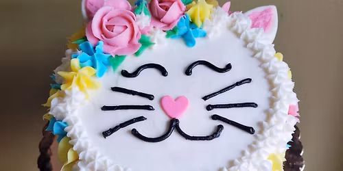 Spring Cat Cake Decorating Class