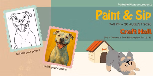 Paint & Sip - Dog Days of Summer
