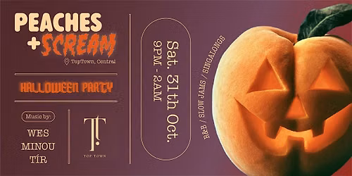 PEACHES & SCREAM HALLOWEEN PARTY: A BLOODY R&B AFFAIR