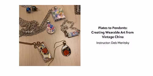 Plates to Pendants: Creating Wearable Art from Vintage China