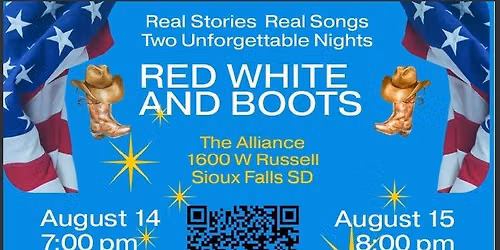 Red, White and Boots