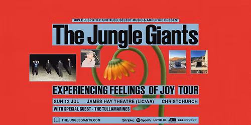 The Jungle Giants - Experiencing Feelings of Joy Tour - Christchurch
