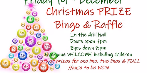 Christmas PRIZE Bingo