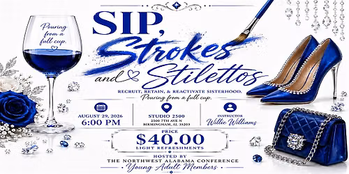 NWAC YAMS SIP STROKES and STILETTOS
