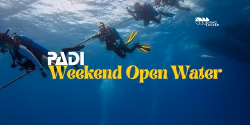 PADI Weekend Open Water Course
