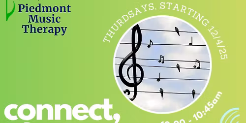 Open Enrollment: Music Therapy Group for Young Adult Clients