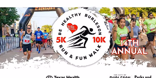 Be Healthy Burleson 5K \/ 10K \/ Fun Run