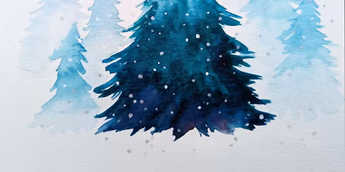 Handpainted Holiday Cards with Mozy Studios