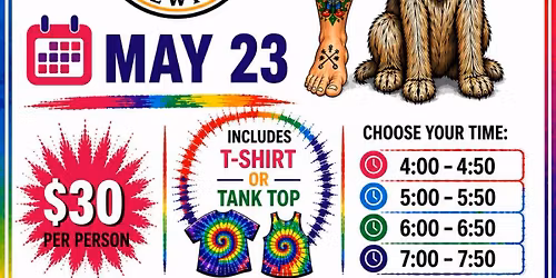 Splash Tie Dye Co & Sea Level Brewing