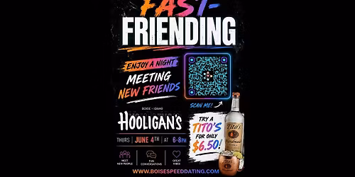 FAST-FRIENDING BOISE @ Hooligans