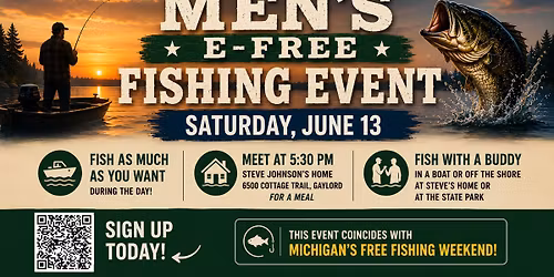 E-Free Men's Fishing Event