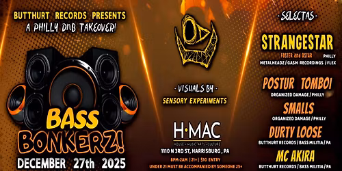 BASS BONKERZ! A Philly DnB Takeover