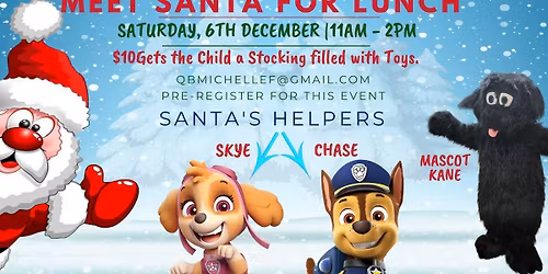 Lunch with Santa and his Helpers at QBs