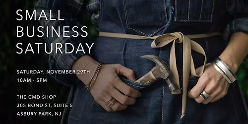 Small Business Saturday Shop Open Hours (Saturday, November 29th)