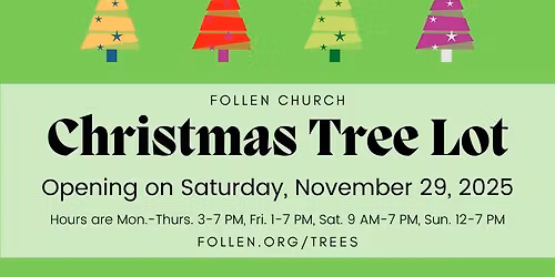 Christmas Tree Sales