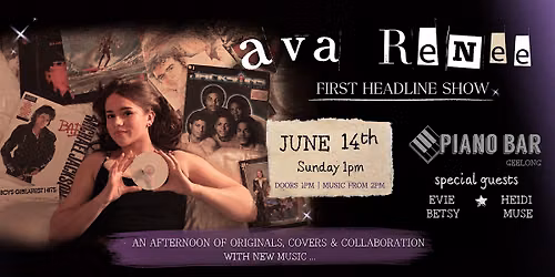 Ava Renee \u2013 Live at Piano Bar Geelong