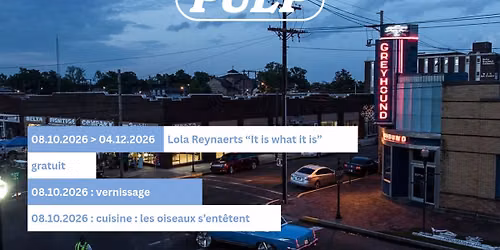 PULP \/\/ LOLA REYNAERTS "It is what it is" \/\/ cuisine : LES OISEAUX S'ENT\u00caTENT