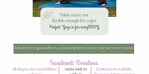 Yoga in the Park