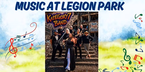 Music at Legion Park - KateGory7 Band