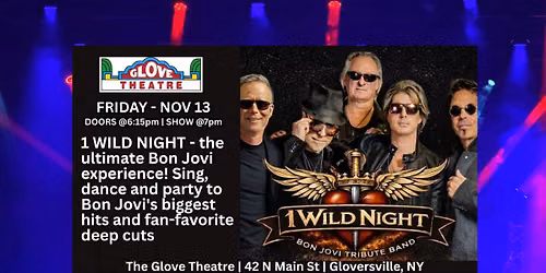 1 WILD NIGHT \u2013 THE ULTIMATE BON JOVI TRIBUTE