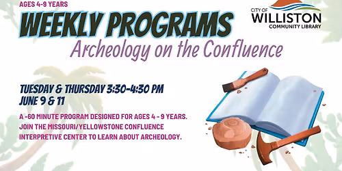 SUMMER READING WEEKLY PROGRAMS | AGES 4-9