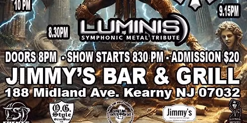 LUMINIS Live at Jimmy\u2019s \u2013 A Night of Epic Metal