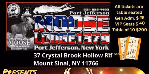 Almost Journey at Port Jefferson Moose Lodge in Mt Sinai NY Saturday 6/27 at 7pm