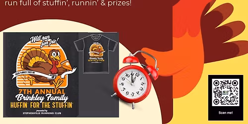 Huffin\u2019 for the Stuffin\u2019    The Brinkley Family Turkey Trot presented by Stephenville Running Club