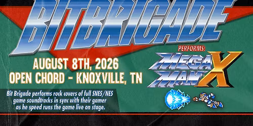 Bit Brigade Performs "Mega Man X" LIVE at Open Chord