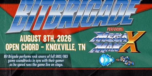 Bit Brigade Performs "Mega Man X" LIVE at Open Chord
