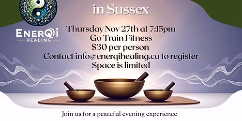 EnerQi Healing Sound Immersion - Sussex