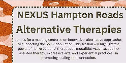 NEXUS Presents: Alternative Therapies