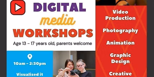 DIGITAL MEDIA WORKSHOPS FOR YOUNG PEOPLE